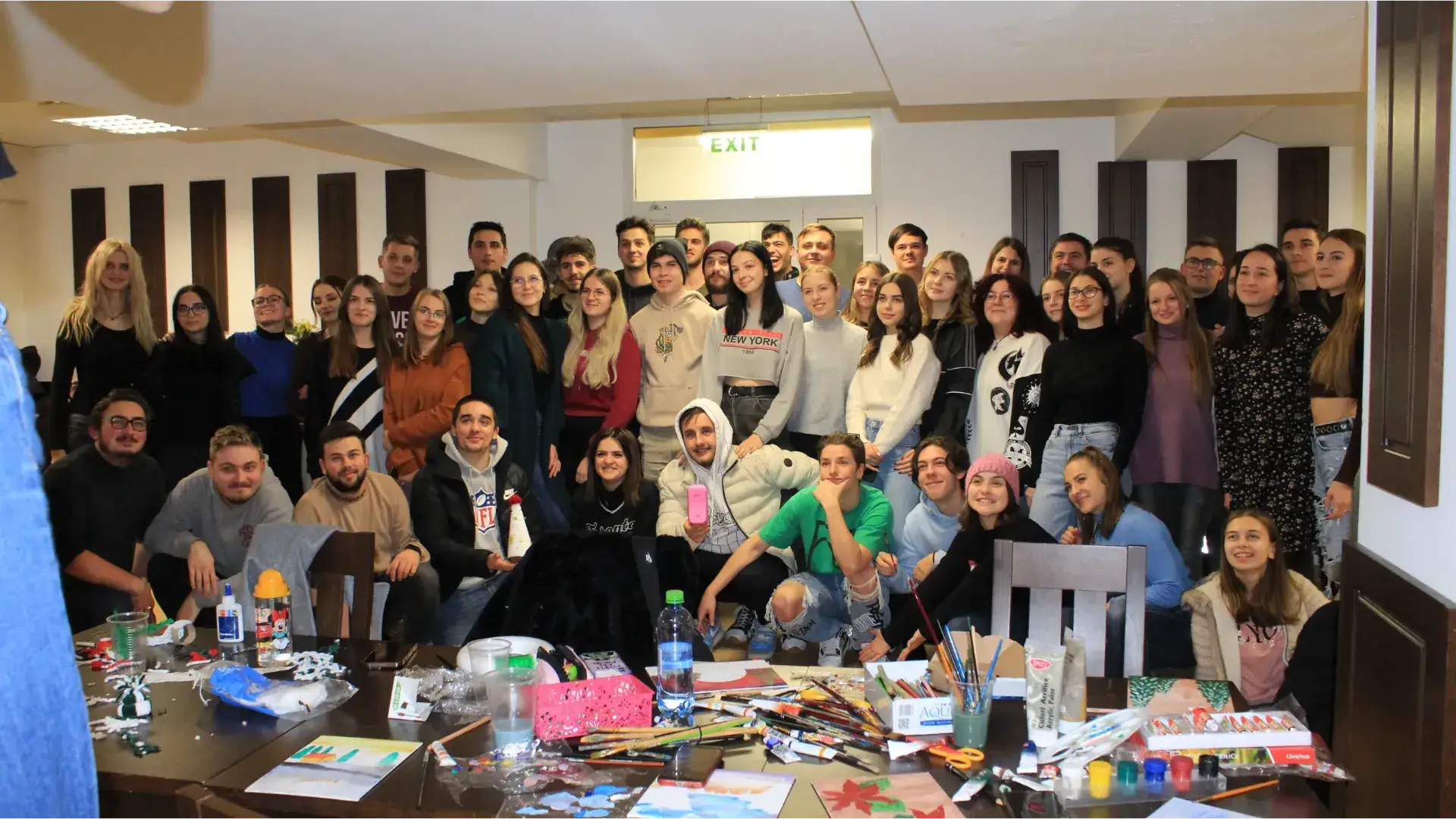 Voluntari la atelier